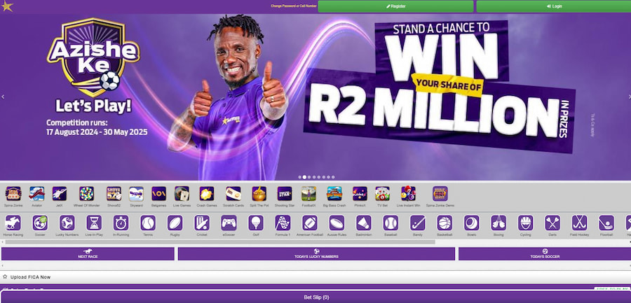 hollywoodbets sa homescreen