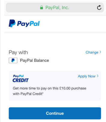 PayPal betting sites - complete transactions