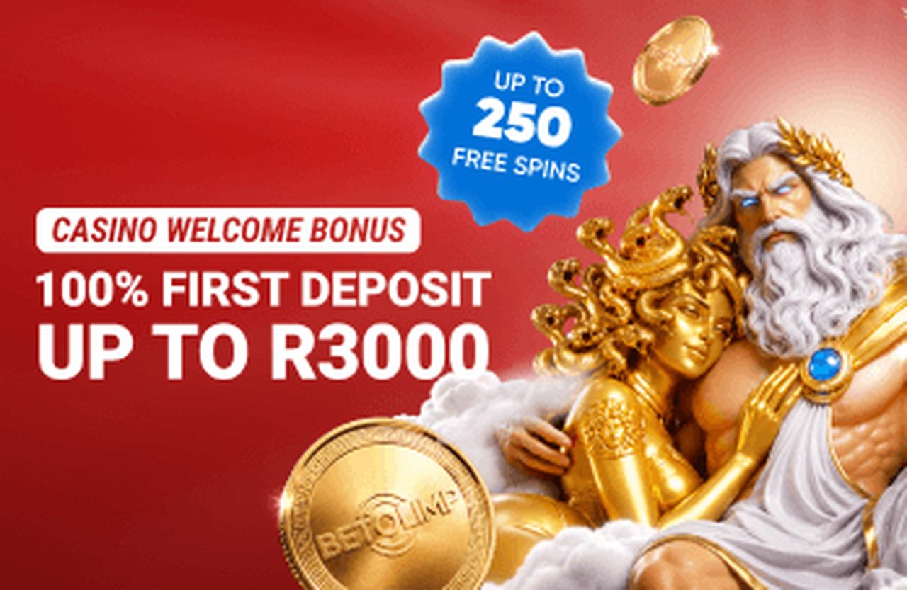 100% casino welcome bonus promotion at BetOlimp