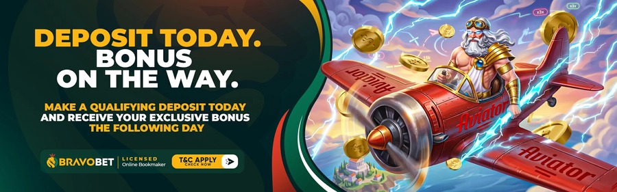 Deposit Today, Bonus on the Way at bravobet