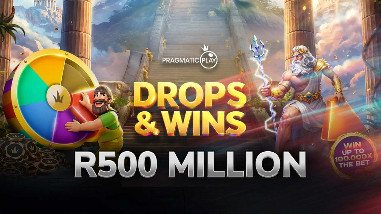 Playbet Pragmatic Drops and Wins campaign banner with cash and free-spin prizes