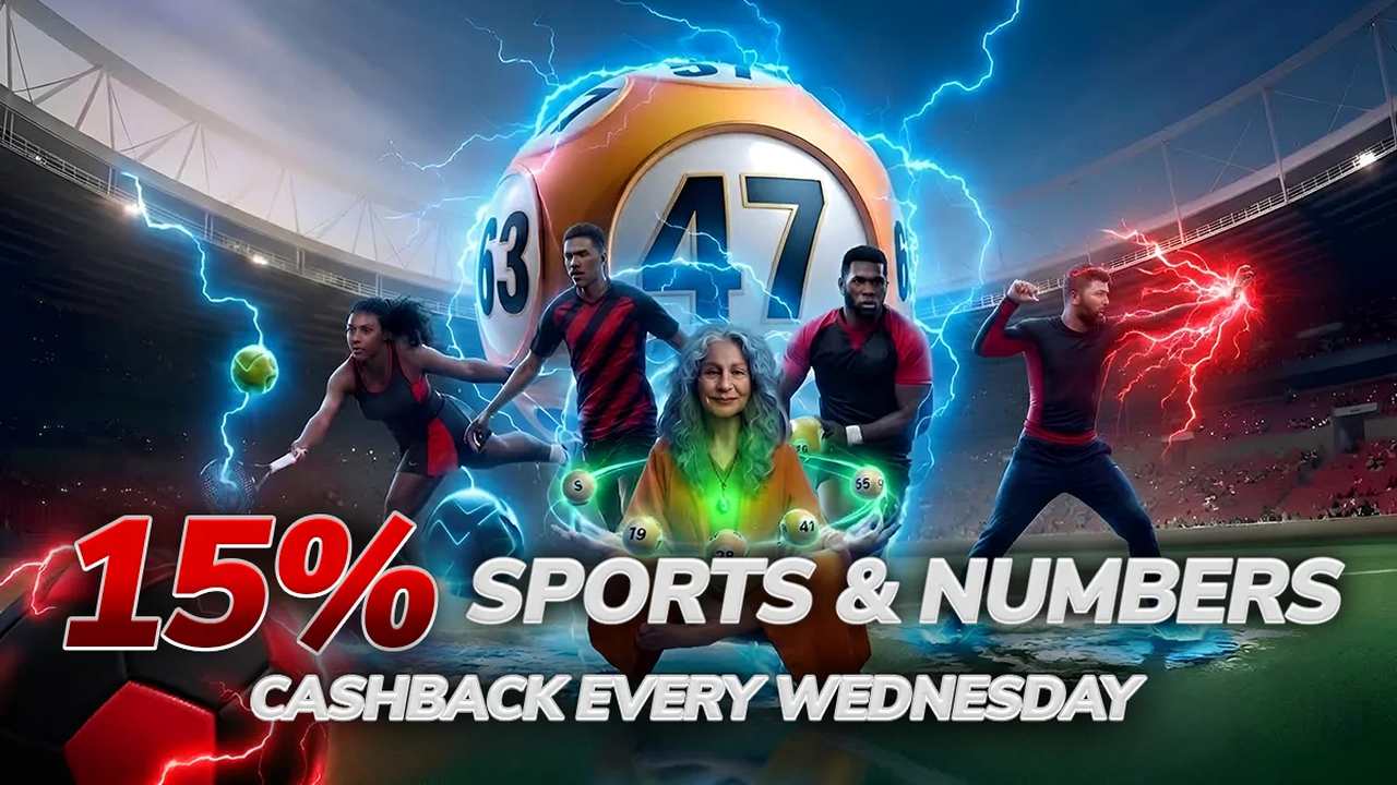 Playbet sports and numbers cashback banner advertising 15% back on qualifying losses