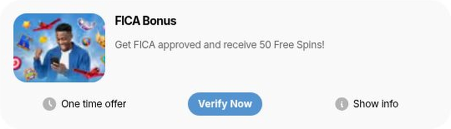 50 Wanted Dead or a Wild spins after verification at readysetbet