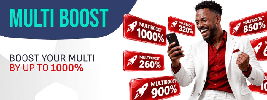 Multi Boost on winning accumulators at virginbet